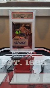 2021 UFC Prizim Silver Sensational Signatures Chuck Liddell Psa 9 Auto 10