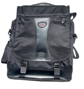 MOCHILA BANDOLERA TUMI NEGRA NYLON 589C acolchada para computadora LEER - Imagen 1 de 18