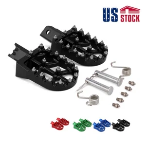 Mini Bike Foot Pegs Bracket CNC For CT200U CT200U-EX BT200X CT100U Trail Black - Bild 1 von 9