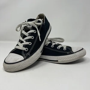 Converse Chuck Taylor All Star OX Little Woman Sneakers Black 3J235 Size 2 - Picture 1 of 6