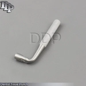 Dental Tissue Punch 6mm Angled L Shape Stainless Steel Surgical Instruments - Picture 1 of 3