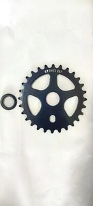 Plato GT Bike 28T Piñón BMX Rueda de cadena Old School con adaptador de 19 mm - Imagen 1 de 3