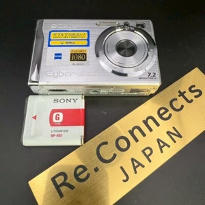 Sony Cyber-shot DSC-W80 silver Digital Camera 7.2MP FROM JAPAN 【Near Mint】 - Picture 1 of 22