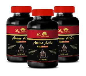 alanine acid - AMINO ACID 1000mg - post workout - 3 Bottles 300 Capsules