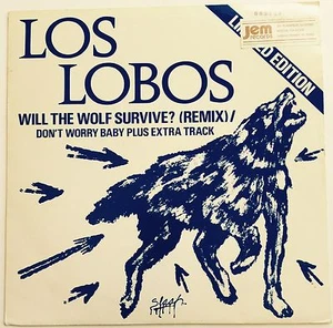 VINTAGE 1984 LOS LOBOS 10" EP ~ WILL THE WOLF SURVIVE / LA BAMBA / DON'T WORRY - Imagen 1 de 2