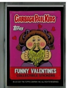 2021 Topps Garbage Pail Kids GPK FUNNY VALENTINES set completo AB 20 carte + - Foto 1 di 2