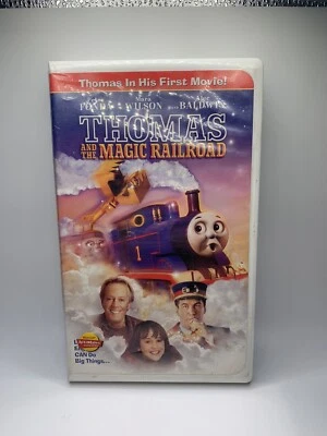 VINTAGE Thomas and the Magic Railroad Clamshell VHS Tape Movie 2000 - Image 1 of 4