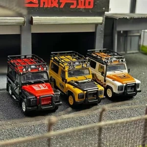 Master 1:64 Land Rover Defender 90 with accessories Diecast Model Car - Picture 1 of 12