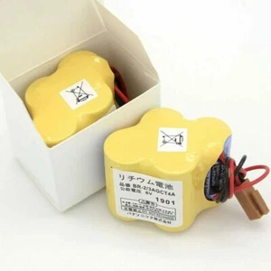 US lot For 4400mah BR-2/3AGCT4A 6V PLC Lithium Battery w/Plug FANUC - Picture 1 of 20