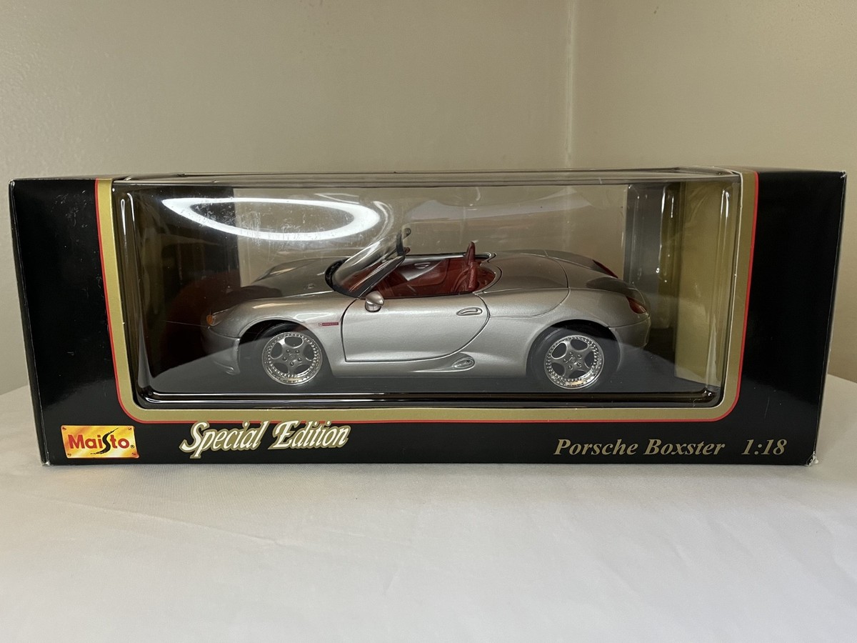 マイスト 1/18 ポルシェ ボクスター PORSCHE BOXTER 1:18 Porsche Boxster S (Type 987) - Maisto - YouTube