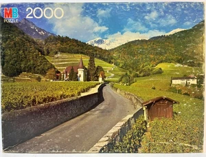Puzzle 2000 pezzi vintage 1982 MB Magnum YVORNE SVIZZERA nuovo - Foto 1 di 3