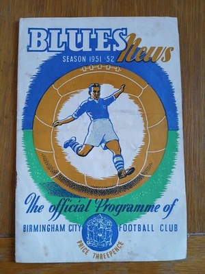 Birmingham City v Doncaster Rovers. 15th September,  1951. Second Division. - Image 1 of 4
