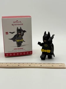 Hallmark Keepsake LEGO Batman Película 2017 Ornamento DC Comics Warner Bros Abierto/Caja - Imagen 1 de 6