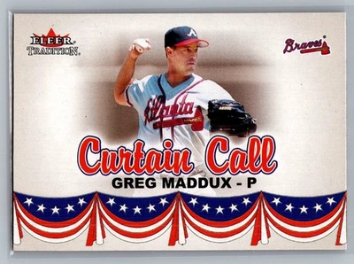 2002 Fleer Tradition Update #U367 Greg Maddux Atlanta Braves - Image 1 of 2