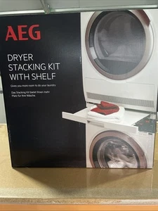 AEG Dryer Stacking Kit With Shelf Washer Dryer Stacker New Open Box Never Used - Picture 1 of 1