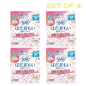 ๐ธ Sofy Hadaomoi Ultra Slim 210 Pastiglie - 21 cm Senza Ala, 42 Pezzi ร 4 Confezioni - Foto 1 di 5
