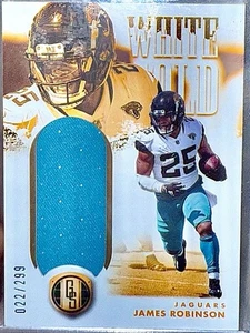 2022 Panini Gold Standard White Gold James Robinson #WG-JRO/299 (MEM) - Bild 1 von 2