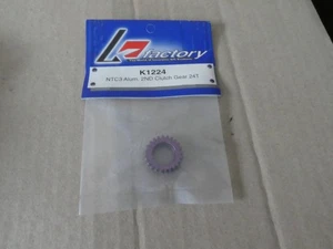 K FACTORY K1224 NTC3 ALUM 2ND CLUTCH GEAR 24T NEW - Picture 1 of 2
