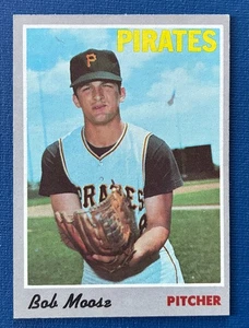 1970 Topps Baseball #110 Bob Moose - Piratas de Pittsburgh - EX-MT - Imagen 1 de 2