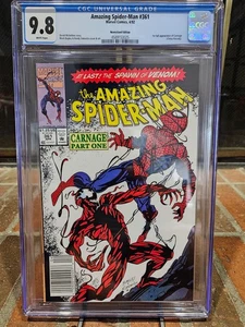 Amazing Spider-Man #361 Marvel 1992 CGC 9.8 QUIOSCO PRIMERA APARICIÓN DE CARNICERÍA - Imagen 1 de 4