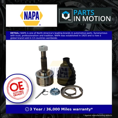 CV Joint fits NISSAN MICRA K11 1.0 Front Outer 92 to 03 CG10DE C.V. Driveshaft - Image 1 of 4