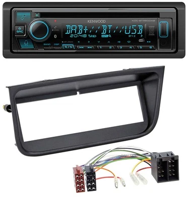 Kenwood Bluetooth DAB CD MP3 USB Autoradio für Peugeot 406 - Bild 1 von 4