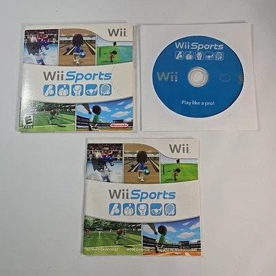 Wii Sports Nintendo Wii 2006 Complete CIB Very Good Condition - Image 1 of 4