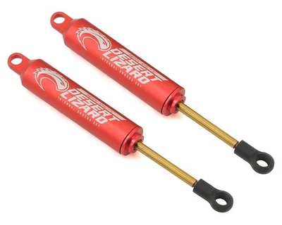 Yeah Racing Aluminum Desert Lizard Two Stage Internal Spring Shocks (Red) (2) - Image 1 of 4