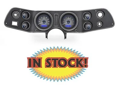 Dakota VHX-70C-CAM-C-B - 1970-81 Chevy Camaro VHX Kit de calibre fibra de carbono - azul Foto 1 de 4