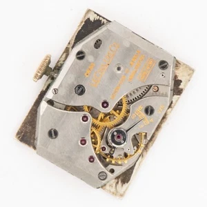 Vintage LeCoultre Caliber 438/4CW 17-Jewel Wristwatch Movement, Diamond Dial - Picture 1 of 5