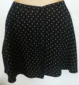 Gonna donna AEROPOSTALE rayon stella con bottoni nuova con etichetta #5041 - Foto 1 di 3