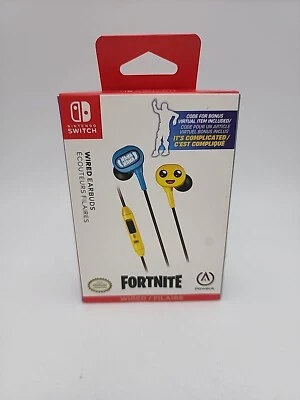 Fortnite PowerA Wired Earbuds for Nintendo Switch Peely Licensed  - Image 1 of 4