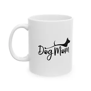 Tazza Caffè Ceramica Festa della Mamma Elegante Cane Mamma Alta Qualità Regalo per Cane Mamma - Foto 1 di 13