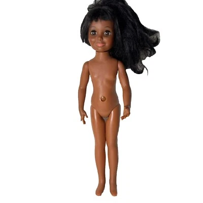 "Muñeca de colección 1969 ideal afroamericana Tressy Crissy ojos marrones cabello crece 18""" Foto 1 de 4