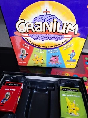 Cranium 3 In 1 Game Board Age 16+ Hasbro Never Played 2005  All Complete - Image 1 of 4