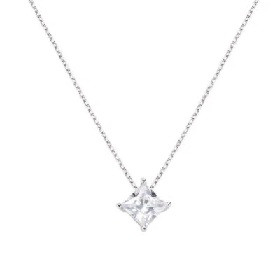 Collana Donna Amen Gioielli Punto Luce Argento con Zircone CLSOQ60BB (277) - Immagine 1 di 4