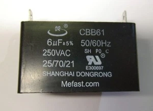 CBB61 6uF 250 VAC Generator Capacitor Ships from USA - Picture 1 of 1
