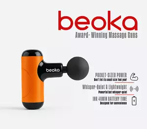 Beoka SUPER MINI Q1 Travel-Fit Massage Gun Premium Massager Vibration - Picture 1 of 11