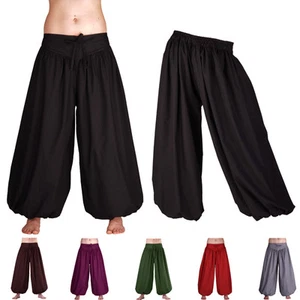 BALLONHOSE Pluderhose unisex YOGA Meditation Goa Pumphose Hose bequem Baumwolle - Bild 1 von 10