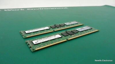 HP AM326A 4GB (2 X 2GB) PC3-10600 DDR3 Sdram Memoria Server 500202-361 - Immagine 1 di 4