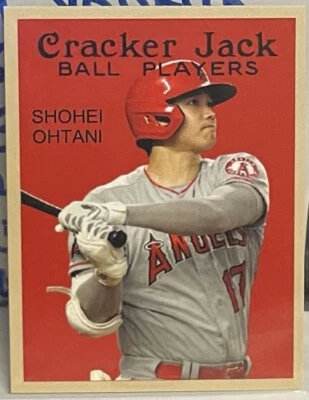 Shohei Ohtani  2017 Cracker Jack  #1 - Image 1 of 2
