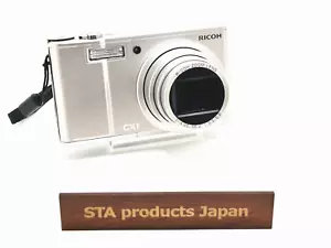 Ricoh CX1 9.3MP 7.1x Wide Angle zoom CMOS Compact Digital Camera - Silver Japan - Picture 1 of 19