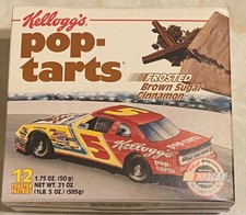 1995 Vintage Kellogg's FROSTED BROWN SUGAR POP-TARTS TERRY LABONTE Box RARE!