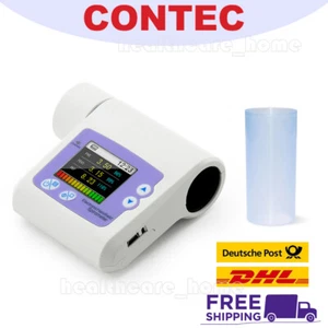 Contec Digitales Spirometer Lungenatmungsdiagnostik Spirometrie Volumetrisch - Bild 1 von 10