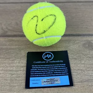 RAFAEL NADAL SIGNED AUTOGRAPHED TENNIS BALL HAND SIGNED COA - Picture 1 of 8
