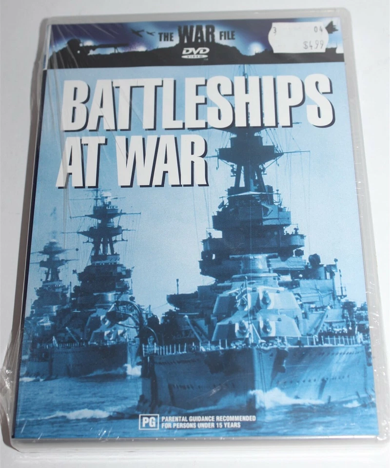 The War File Battleships At War DVD 2002 Brand New & Sealed - Image 1 of 1