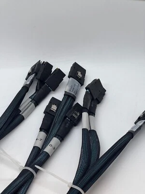 LSI 3ware CBL-M8ML-06M AMCC WA-150-3081-00 Molex 74596-1002 M8 to 2 SFF-8087 - Image 1 of 2