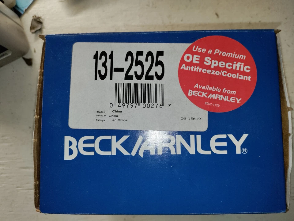 Subaru Legacy, Outback, Tribeca 发动机水泵 Beck/Arnley 131-25 — 第 1/2 张图片