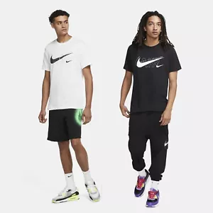 Nike Hombre Estampado Camiseta Apilado Logotipo Camiseta Entrenamiento - Imagen 1 de 11