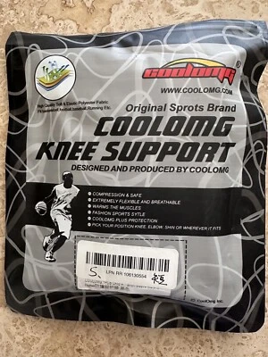 GOOLONG Coolomg Long Sleeve Knee Support Gear Black Size Small